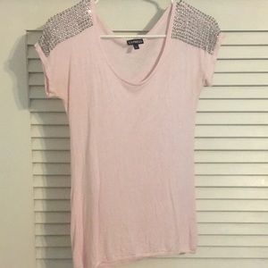 Shirt with Diamond details